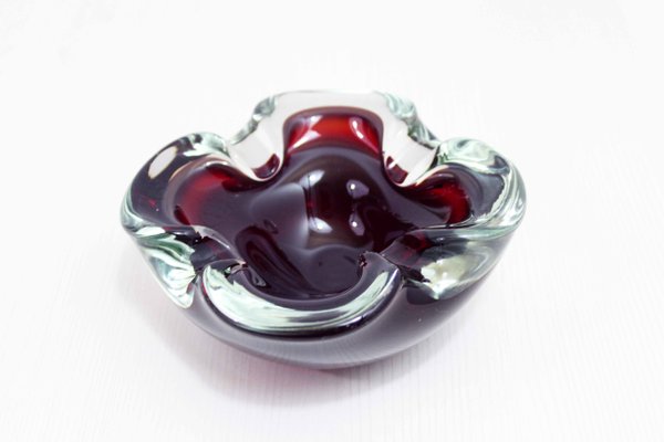 Murano Glass Ashtray for sale at Pamono