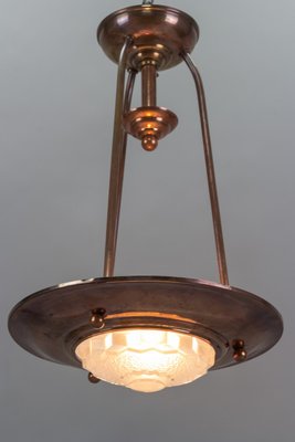 Frosted Glass Pendant Chandelier 