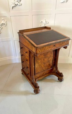 Bureau secrétaire Davenport en acajou Honoré N°138 - Bon état | Leroy