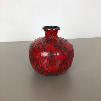 Fat Lava Pottery Vase from Gräflich Ortenburg, Germany, 1960s for
