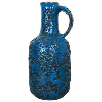 Colorful Fat Lava Pottery Vase from Gräflich Ortenburg, Germany