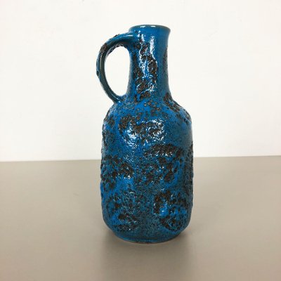 Colorful Fat Lava Pottery Vase from Gräflich Ortenburg, Germany