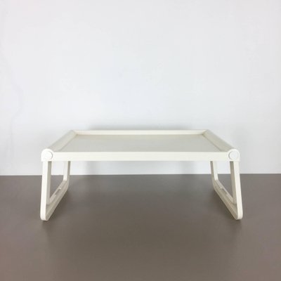 White bed 2024 table tray
