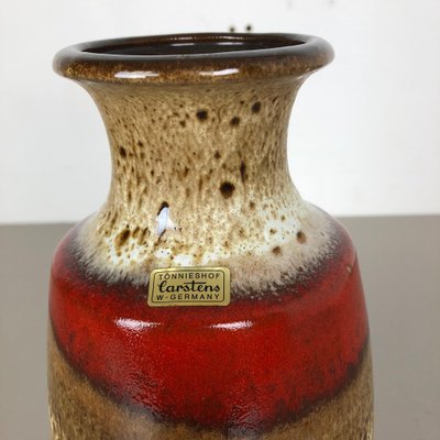 Vase Fat Lava en Céramique par Heinz Siery pour Carstens