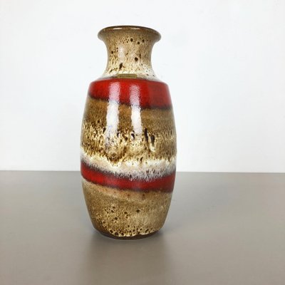 Vase Fat Lava en Céramique par Heinz Siery pour Carstens