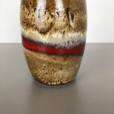 Vase Fat Lava en Céramique par Heinz Siery pour Carstens