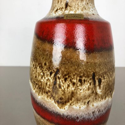 Fat Lava Keramikvase von Heinz Siery für Carstens Tönnieshof