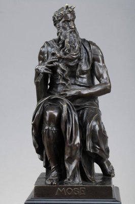 19th Century Napoleon III Marble Inkwell After Michelangelo's
