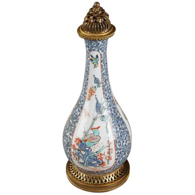 Late 19th-Century Porcelain Perfume Bottle from Samson, Paris for