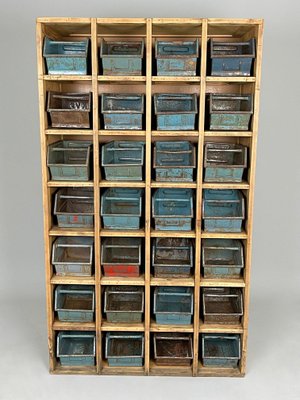 Vintage industrial cheap storage cabinets