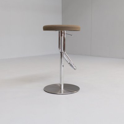 S 123 Ph Bar Stools By James Irvine For, Fur Bar Stools Silver Legs