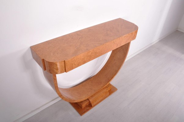 Art Deco Style Amboina Console Table For At Pamono Art Deco Style Amboina Console Table, Louis Xvi Style Console Tables Pdf