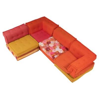 Mah Jong Sectional Sofa By Hans Hopfer, Roche Bobois Leather Sectional Sofa