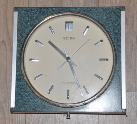 Orologio da parete ETX 634 di Seiko in vendita su Pamono