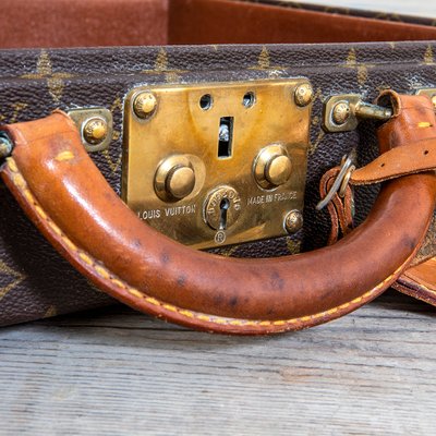 monogrammed briefcase