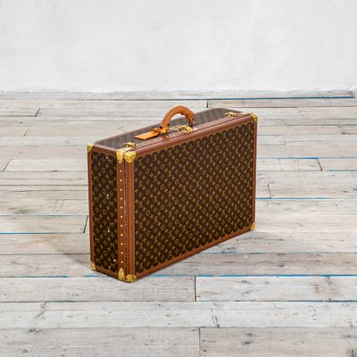 Monogrammed Canvas Bisten 75 Suitcase from Louis Vuitton, 1980s for sale at  Pamono