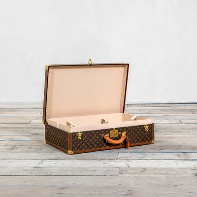 Maleta Bisten 75 de lona con monograma de Louis Vuitton, años 80 en venta  en Pamono