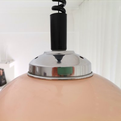 Mid Century Modern Italian Salmon C Acrylic Pull Down Ceiling Pendant 1960s For At Pamono Mid Century Modern Italian Salmon C, How To Take Down A Pendant Light Fixture