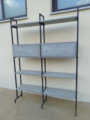 Exhibitor Shelving Bookcase For At, Folding Stack Bookcases Ikea