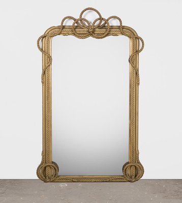 Large Rope Motif Mirror For At Pamono, Mirrors With Rope Frame