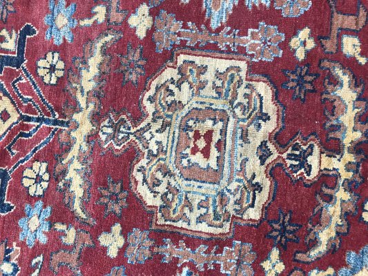 Vintage Chobi Afghan Rug For At Pamono, Navy Wool Rug 9×12