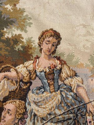 Vintage French Jacquard Tapestry for sale at Pamono