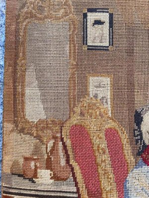 Antique French Fine Needlepoint Tapestry for sale at Pamono