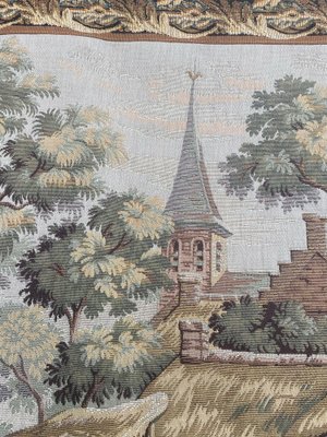 Tapis Vintage Français Goblys Jacquard Fruits 57x57 Pouces - Coton, Occasion, Décoration