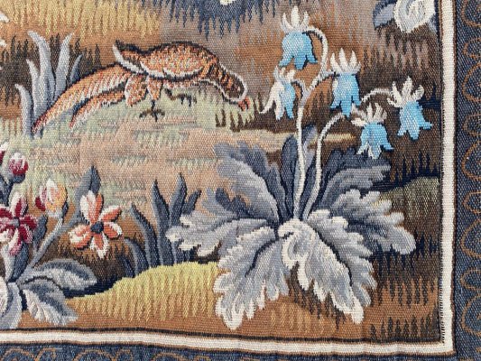 Tapisserie Murale Médiévale à Suspendre - 27 X 18 Pouces - Coton Et Viscose - Fabriqué En Belgique