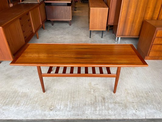 Mid-Century Teak Coffee Table by Grete Jalk, Denmark, 1960s for