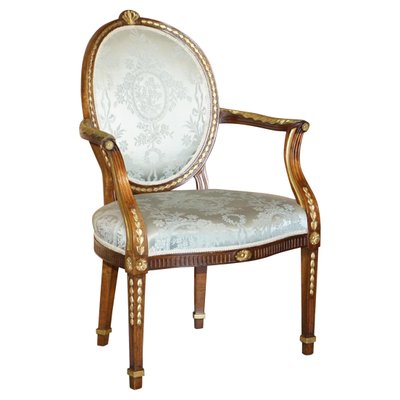 Hepplewhite Giltwood Stool Hepplewhite Giltwood Stool