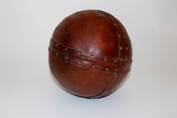 Art Deco Leather Ball, 1920s for sale at Pamono