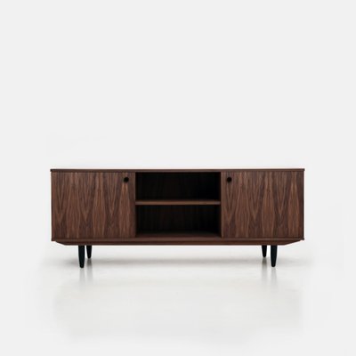 Scandinavian Design Walnut Dresser for sale at Pamono