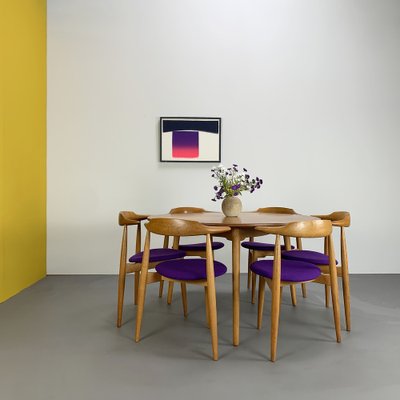 Matching Dining Table By Hans Wegner, Hans Wegner Dining Room Chairs