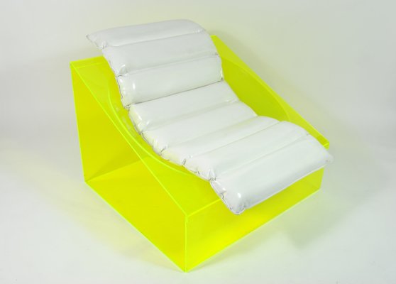 Italian Lounge Chair Toy Model by Rossi Molinari for Totem, 1968 