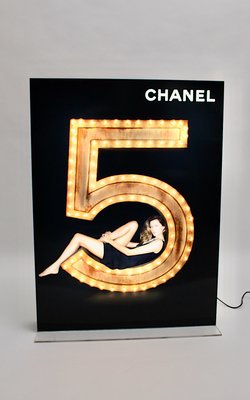 Chanel No. 5 Advertising Lighting Display for sale at Pamono
