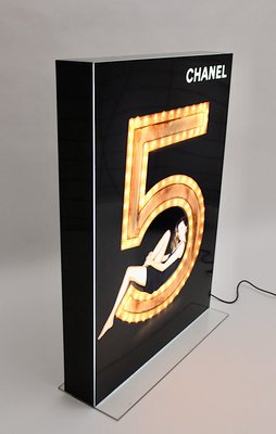 Chanel No. 5 Advertising Lighting Display for sale at Pamono