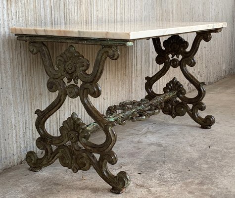 Vintage cast iron table outlet