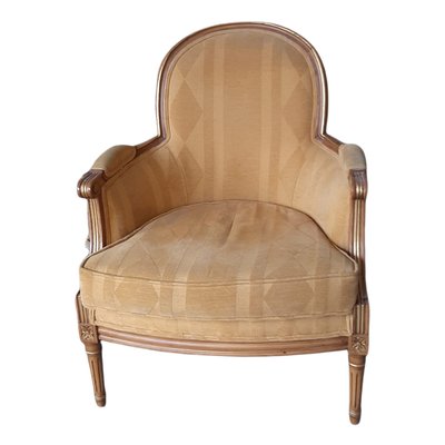 Louis Xv Style Bergere Armchair For At Pamono Louis Xv Style Bergere Armchair For, Louis Xv Chair Slipcover