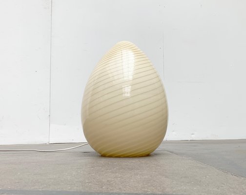 Murano glass egg lamp deals