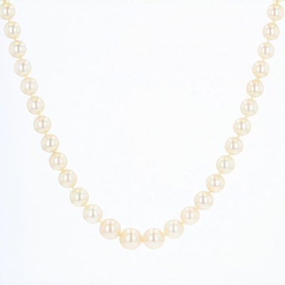 French Emerald Diamond Clasp Cultured 