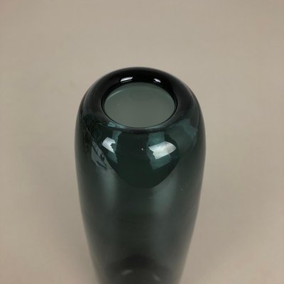 Large Vintage German Bauhaus Turmalin Vase by Wilhelm Wagenfeld