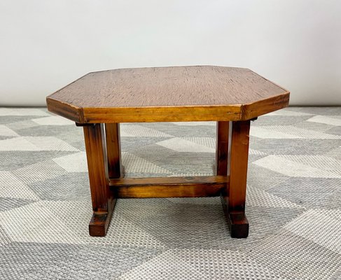 Vintage Small Wooden Asian Tea Table, Asian Tea Table Furniture