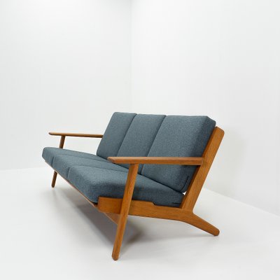 GE 290 3-Seater Sofa by Hans Wegner for Getama, 1960s for GE 290 3-Seater Sofa by Hans Wegner for Getama, 1960s for