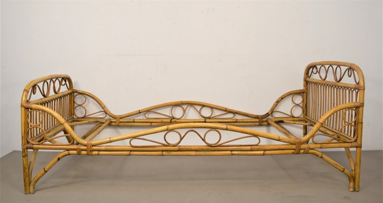 Bamboo Italy 1960s For At Pamono, Bamboo Bed Frame Twin