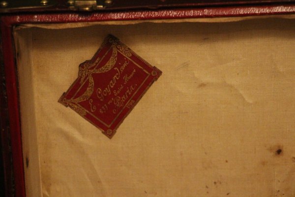Vintage Goyard Red Monogram Tote – Treasures of NYC