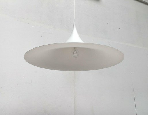 Vintage Semi Pendant Lamp by Bondrup & Thorup for Fog & Mørup for