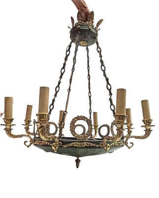 Empire Style Chandelier for sale at Pamono