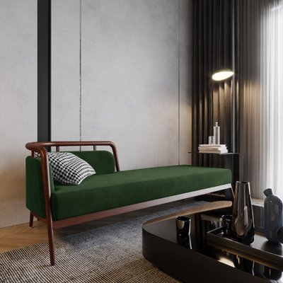 Green 2024 trundle bed