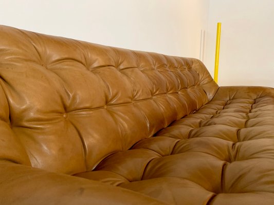 Stool By Hans Kaufeld 1970s, Greta Recycled Leather Floor Couch
